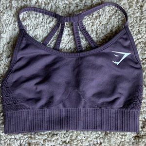 Gymshark seamless sports bra XS in purple!!